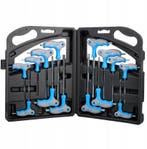 T-sleutel set - 14 delig - Hex + Torx - Met opbergdoos, Doe-het-zelf en Verbouw, Gereedschap | Handgereedschap, Ophalen of Verzenden