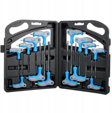 T-sleutel set - 14 delig - Hex + Torx - Met opbergdoos, Ophalen of Verzenden, Nieuw