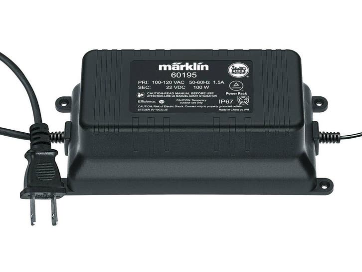LGB 60195 Schaltnetzteil 100 VA, 120 Volt (Märklin Artikel), Hobby en Vrije tijd, Modeltreinen | Overige schalen, Rails, Nieuw