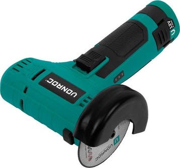 2dekans | VONROC Accu Haakse Slijper 12V - Incl. Accu, usb-c, Ophalen of Verzenden, Zo goed als nieuw