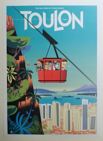 Monsieur Z - Toulon - Téléphérique du Mont Faron - 2020s