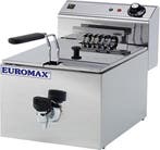 Euromax Professionele horeca friteuse enkel 10 liter met kra, Verzenden, Nieuw in verpakking