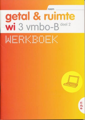 Getal en Ruimte 3 Werkboek deel 2 VMBO-B (per stuk), Verzenden, Nieuw