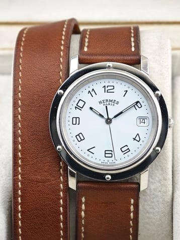 Hermès - Clipper - CL6.710 - Unisex - 2000-2010, Sieraden, Tassen en Uiterlijk, Horloges | Heren, Nieuw