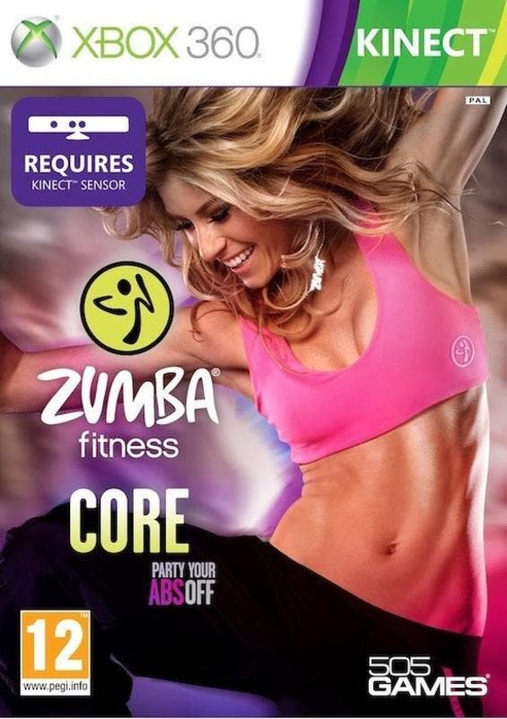 Zumba Fitness Core (Kinect Only) (Xbox 360 Games), Spelcomputers en Games, Games | Xbox 360, Zo goed als nieuw, Ophalen of Verzenden