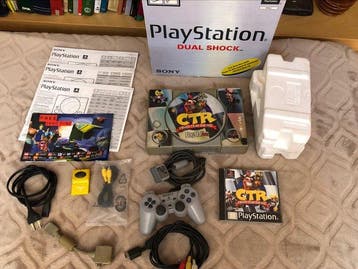 Sony - PlayStation 1 - Videogameconsole + games - Originele, Nieuw