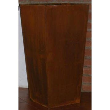 XL plantenzuil | Tuindecoratie vintage zuil | Roest, Verzenden, Nieuw