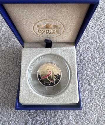 Frankrijk. 2 Euro 2017 Ruban Rose Proof