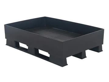 Opvangpallet - kunststof lekbak - 1200 x 800 mm - 120 liter, Ophalen of Verzenden, Nieuw