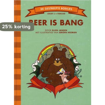 Beer is bang / De Gestreepte Boekjes - E. Jansen, Verzenden, Zo goed als nieuw, E. Jansen