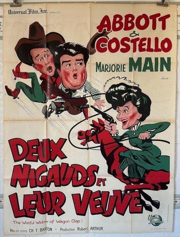 Abbott & Costello - The wistful widow of wagon gap (1947, Nieuw