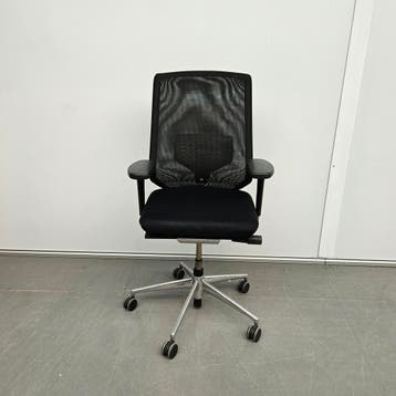 Vitra bureaustoel - zwarte stof | netweave, Ophalen of Verzenden, Nieuw
