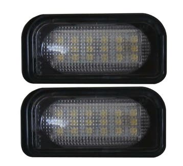 LED kentekenverlichting unit geschikt voor Mercedes W203, Auto-onderdelen, Verlichting, Verzenden, Nieuw, Mercedes-Benz