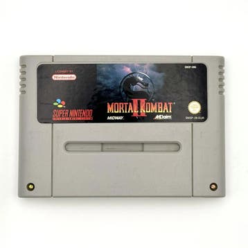 Mortal Kombat II - Super Nintendo SNES - PAL EUR - Cartridg…, Ophalen of Verzenden, Zo goed als nieuw
