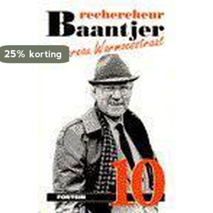 Rechercheur Baantjer vertelt 10 - A.C. Baantjer, Boeken, Thrillers, Gelezen, Verzenden