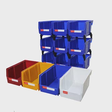 Set van 9 Stapelbare Opbergbakken voor Schroeven en Onderdel, Verzenden, Nieuw