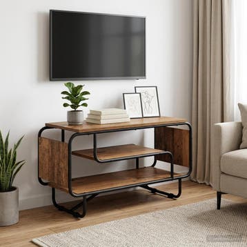 vidaXL TV-standaard 80 x 36 x 45 cm Oud hout, Huis en Inrichting, Minder dan 50 cm, Verzenden, Nieuw, Minder dan 100 cm