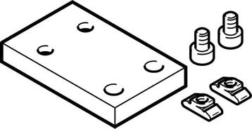 Festo Middensteun Bouwgrootte 18/25 - 1711704, Verzenden, Nieuw