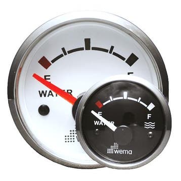 Wema Watermeter Silver Gauge Serie-Zwart, Ophalen of Verzenden, Nieuw