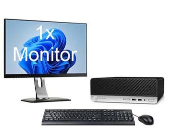 ACTIE: HP ProDesk 400 G5 SFF i5 8e Gen incl. 1 Monitor +, Computers en Software, Desktop Pc's, Ophalen of Verzenden, Nieuw
