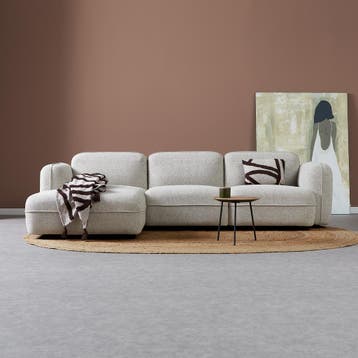*WOONWINKEL* PEPP Interiors Drop Bank Met Chaise Longue Link, Huis en Inrichting, Verzenden, Nieuw
