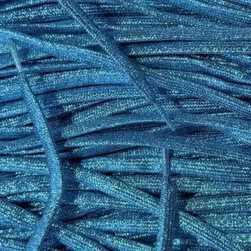 Glitter veters - Blauw • 120  cm x 8 mm, Ophalen of Verzenden, Nieuw
