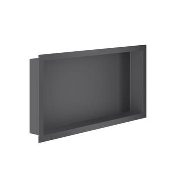 Inbouwnis BWS Colorato 30x60x7 cm Gunmetal, Ophalen of Verzenden, Nieuw, Bad