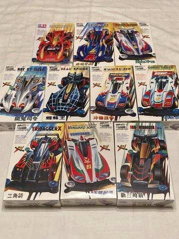 1:32 - Model raceauto (10) - Mini 4WD race cars, Nieuw