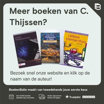 Gerookte lekkernijen / Culinaire boekerij - C. Thijssen, Verzenden, Gelezen, C. Thijssen