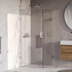 Brauer Void - Carving Douchecabine met Draaideur - Helder, Ophalen of Verzenden, Nieuw, Rvs