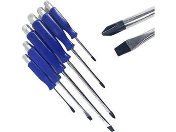 Veiling - Schroevendraaierset 6 Delig - Met Magneet - CVR, Doe-het-zelf en Verbouw, Gereedschap | Handgereedschap, Nieuw