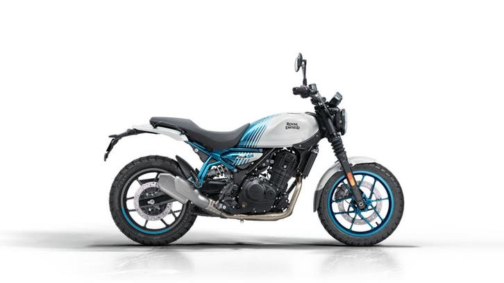 ROYAL ENFIELD Guerrilla 450 Brava Blue, Motoren, Motoren | Royal Enfield