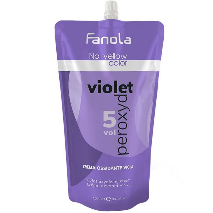 Fanola  Violet Peroxide 5 Vol  1000 ml, Sieraden, Tassen en Uiterlijk, Uiterlijk | Haarverzorging, Nieuw, Verzenden