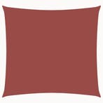 Terracotta Zonnescherm | 6x6m Oxford | Laatste Stuk!, Tuin en Terras, Zonneschermen, Overige typen, 450 cm of meer, Ophalen of Verzenden