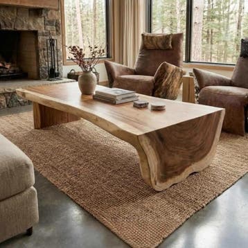 Salontafel Waterval Ayem | Suarhout | 180cm | World of Brosi, Ophalen of Verzenden, Nieuw