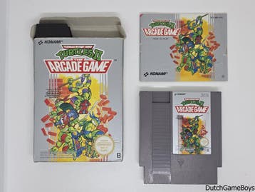 Nintendo Nes - Turtles II - The Arcade Game - FRA, Spelcomputers en Games, Games | Nintendo NES, Verzenden, Gebruikt