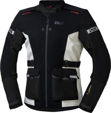 IXSHorizon-GTXZwartWitteTextielMotorjas, Nieuw met kaartje, Jas | textiel, IXS, Heren