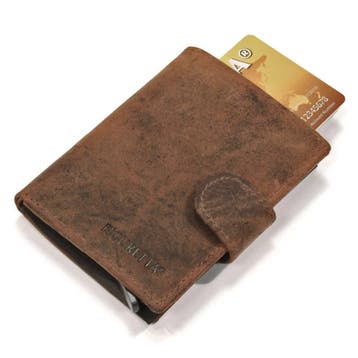 Figuretta Cardprotector met RFID bescherming Hunter Oily, Overige merken, Bruin, Verzenden, Nieuw