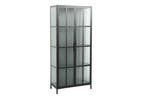 industrieele vitrine DURA STEEL 180cm zwart metalen, Ophalen of Verzenden, Nieuw