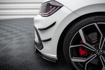 Maxton Canards (Bumper Spoilers) Volkswagen Polo GTI Mk6, Auto diversen, Tuning en Styling, Verzenden