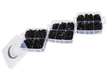 Autoclips assortiment doos - 625 delig - Met tang, Ophalen of Verzenden