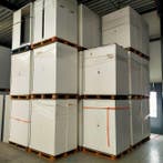 Grote voorraad witte roldeurkast TDS opbergkast 153x120x47, Gebruikt