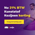 Kunststof Kozijnen: Deze week 21% korting bij Qozijn, Nieuw