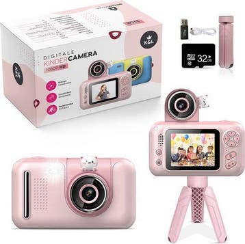 2dekans | K&L Digitale Kindercamera Kids - Kinder vlog, Ophalen of Verzenden, Zo goed als nieuw