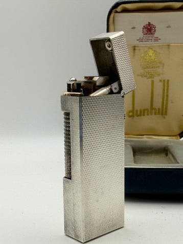 Dunhill - Rollagas - Aansteker - Verzilverd, Verzamelen, Nieuw