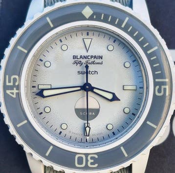 Blancpain x Swatch - Scuba Fifty Fathoms - Zonder, Nieuw