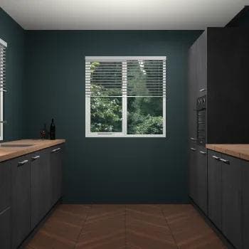 Beton Zwarte-keuken Lusaka 46063, Verzenden, Nieuw