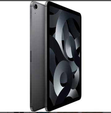 Apple iPad Air 5 (2022) - M1 - 64GB - grey - 6 mnd garantie, Computers en Software, Apple iPads, 10 inch, Zwart, Apple iPad Air