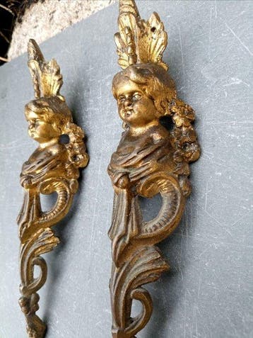 Decoratief ornament - Frankrijk - 19e eeuw met stempel