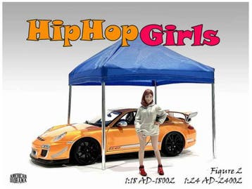 GSDCCad 00024102 1/24 Hip Hop Girls figure #2 (1:24), Ophalen of Verzenden, Nieuw